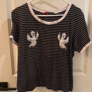 Women Hell Bunny Casper Ghost Top SZ 2XL